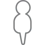 Pin Man SVG Icon